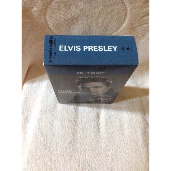 Threads + Grooves CD & T Shirt Elvis Presley The Very Best Of Elvis - Picture 3 of 3